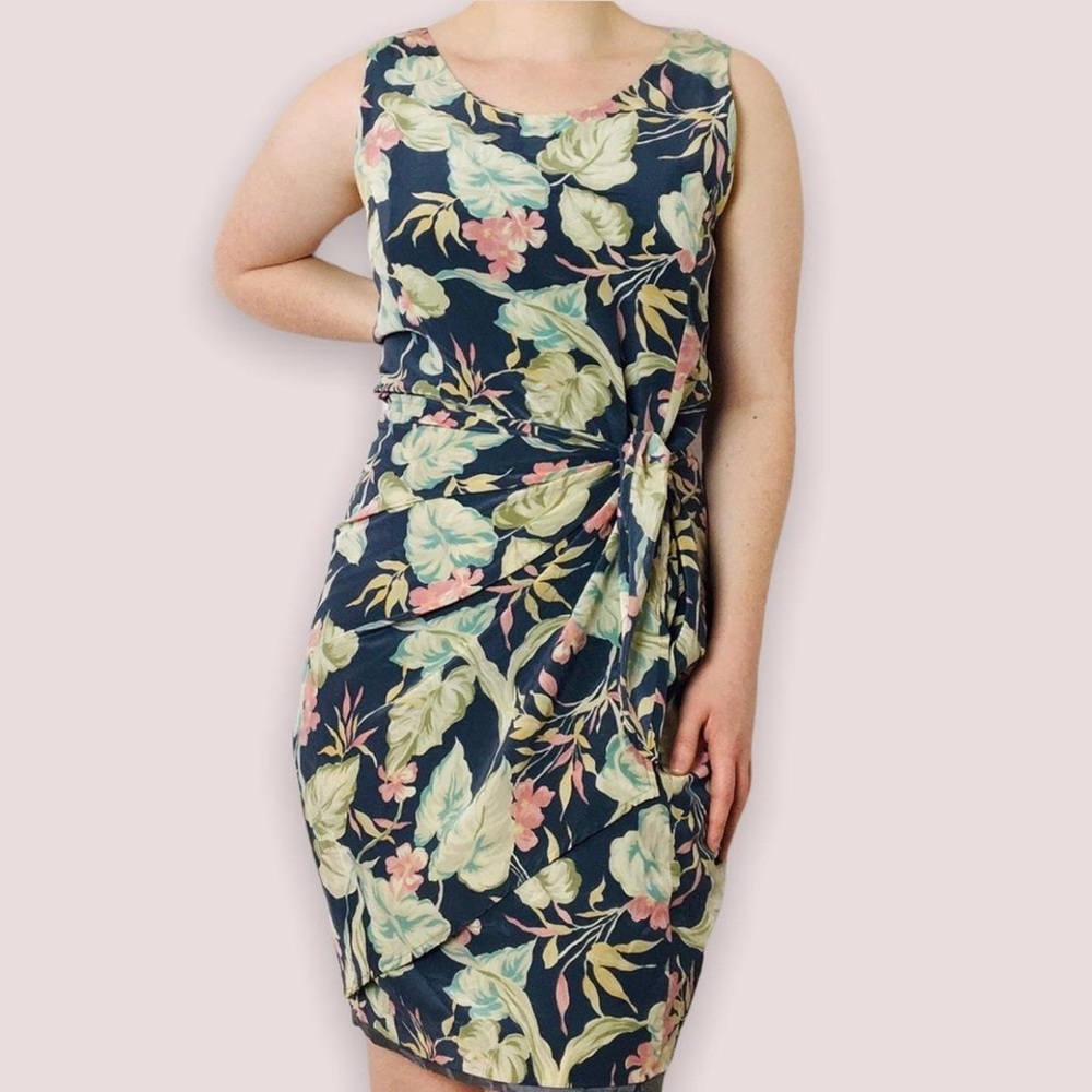 Silk Wrap Dress